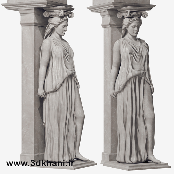 آبجکت مجسمه کلاسیک زن