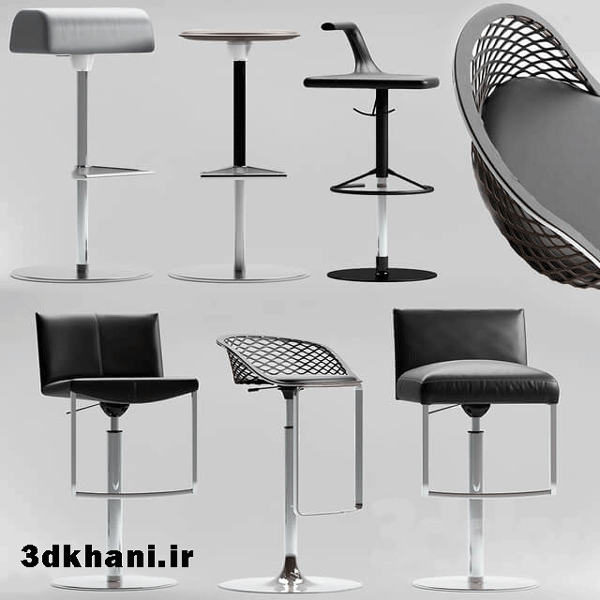 مدل سه بعدی صندلی اپن برای 3d max